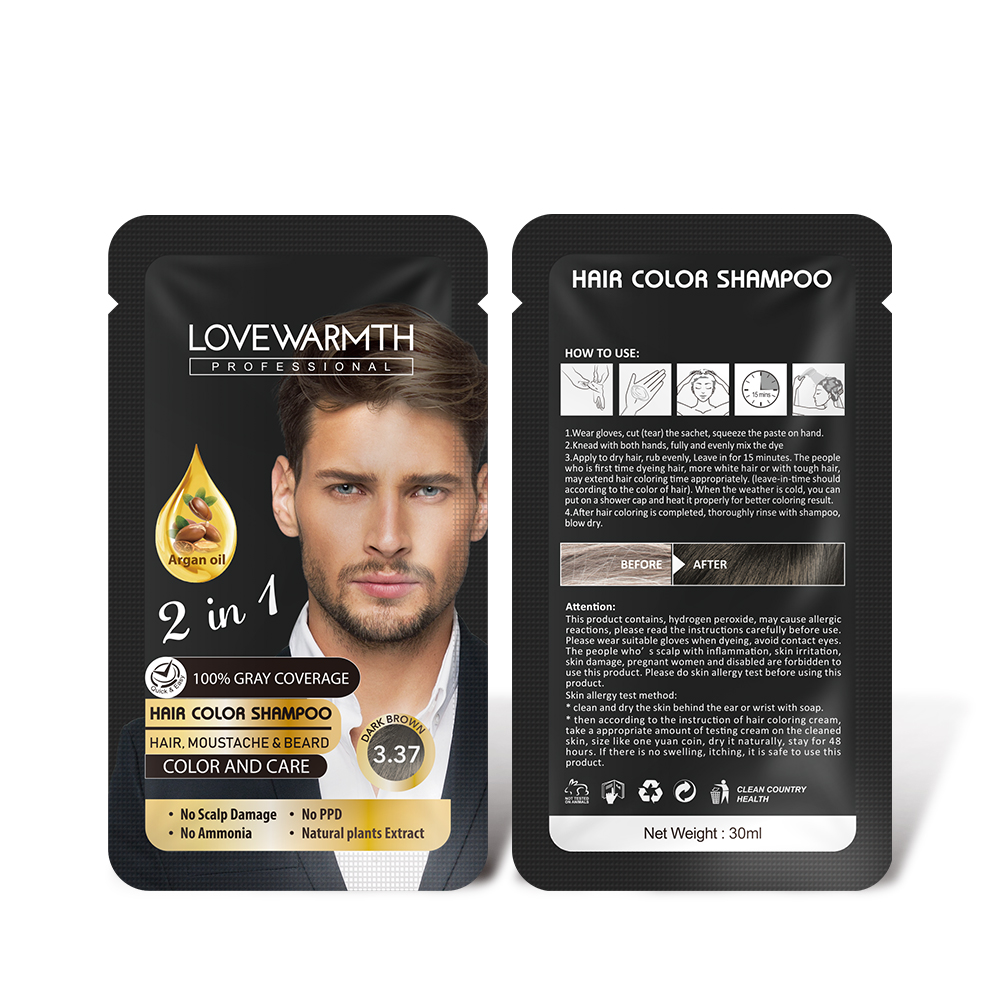 Шампунь для окрашивания волос шампунь для волос саше для окрашивания волос Профессиональный Перманентный итальянский крем 3 минуты окрашивания