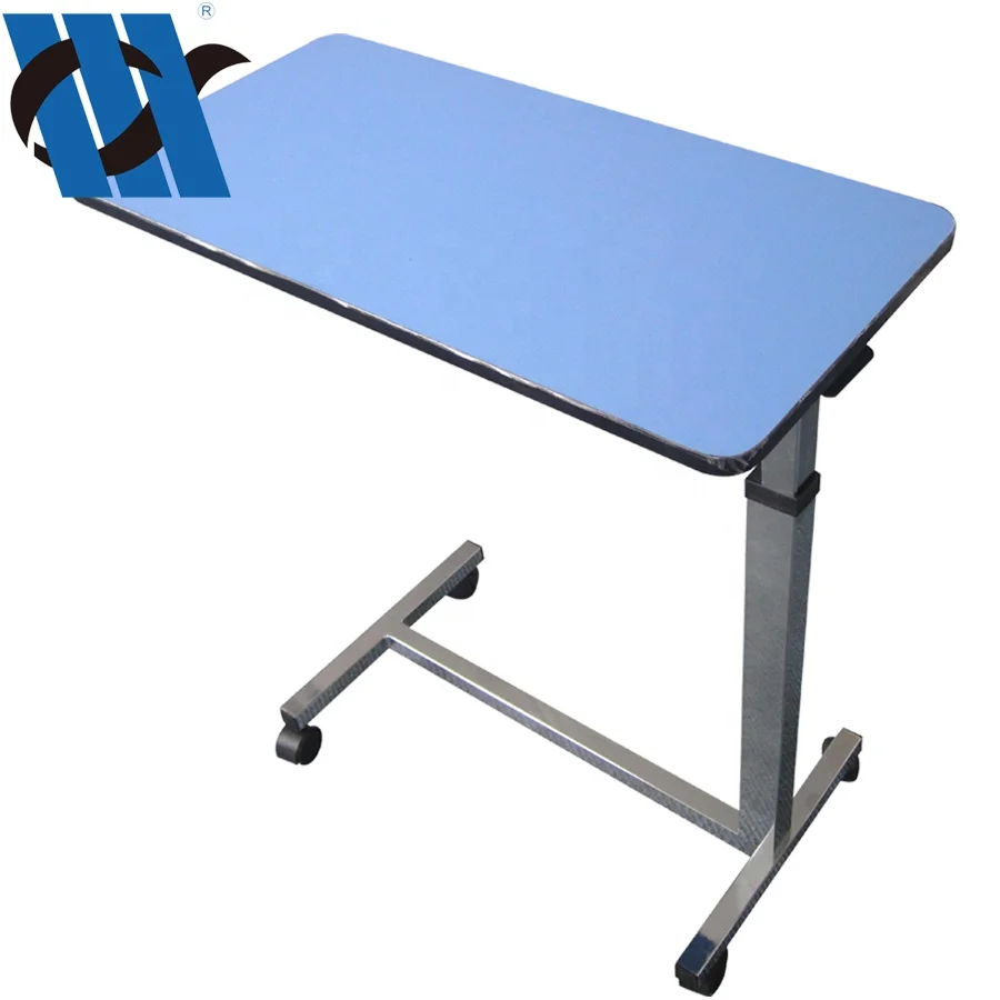 BDCB21 Youngcoln Available in 5 Days Medical Dining Table Hydraulic Bedside Over Bed Table for Hospital