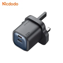 Mcdodo 099 45W Dual USB-C Fast Charger SFC2.0 PD3.0 Ultra Mini Travel Size Dual Port Charge for samsung ipad iphone Laptop