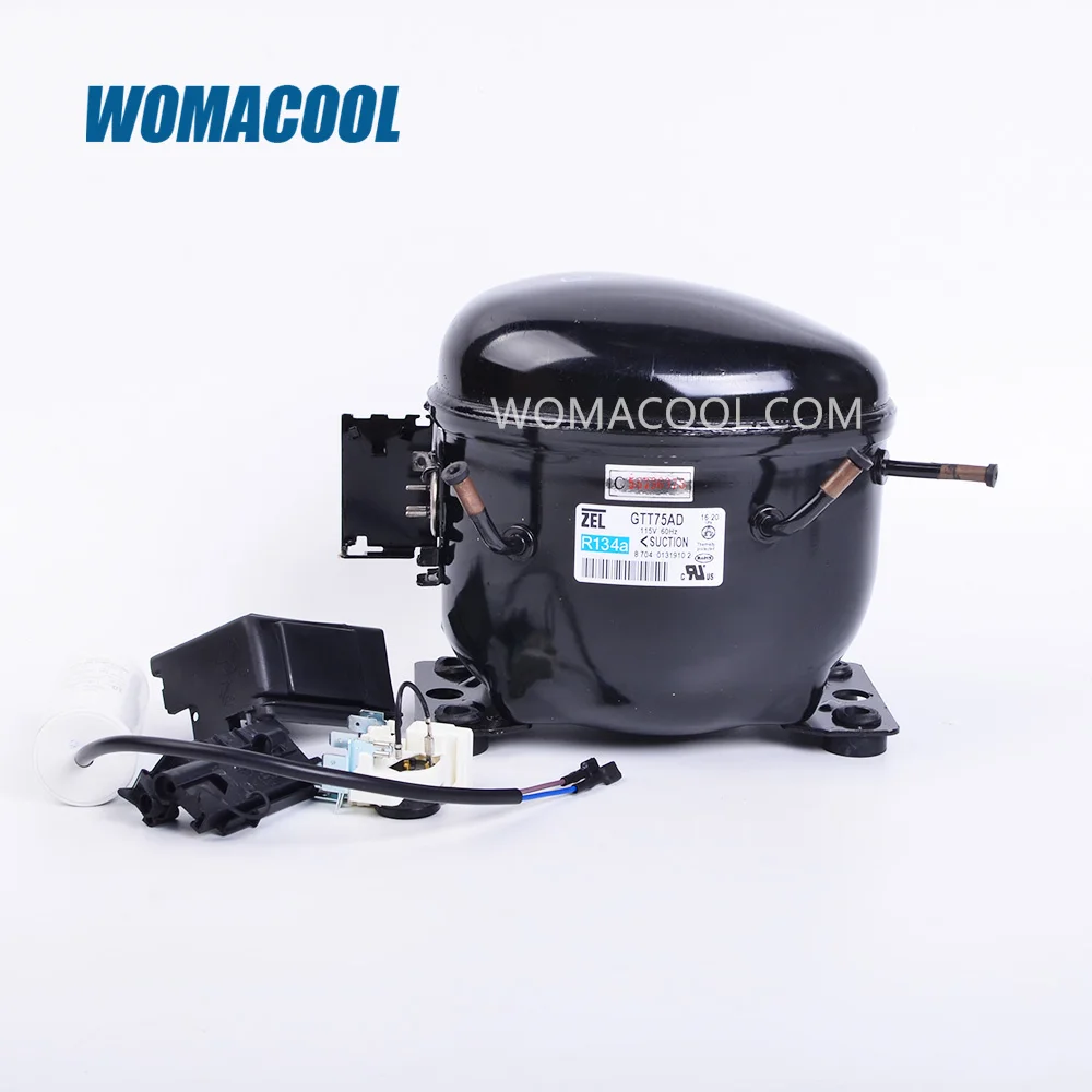 Zanussi ZEL GTT75AD 1/4hp R134A Refrigerator Compressor for Efficient ...