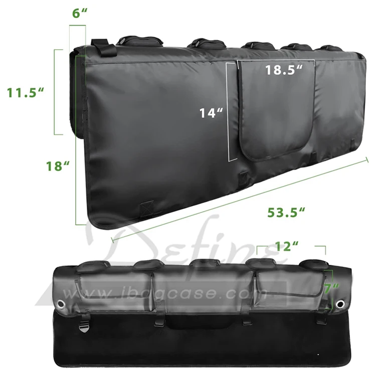 thumbnail image 2 of Hyper Tough Tailgate Bike Pads- Premium Quality Bike Rack Carrier Protection Pad For 2 of 13
