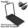 220V EU plug cord + Black With Handlebar