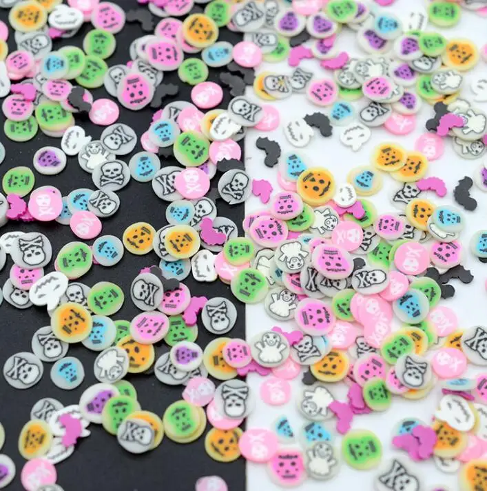 Wholesale Polymer Slices Customized Fimo Clay Slices Elf Ghost Design