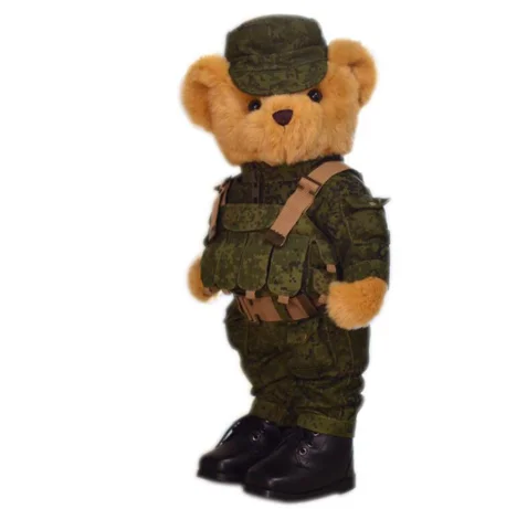 Teddy bear military uniform online