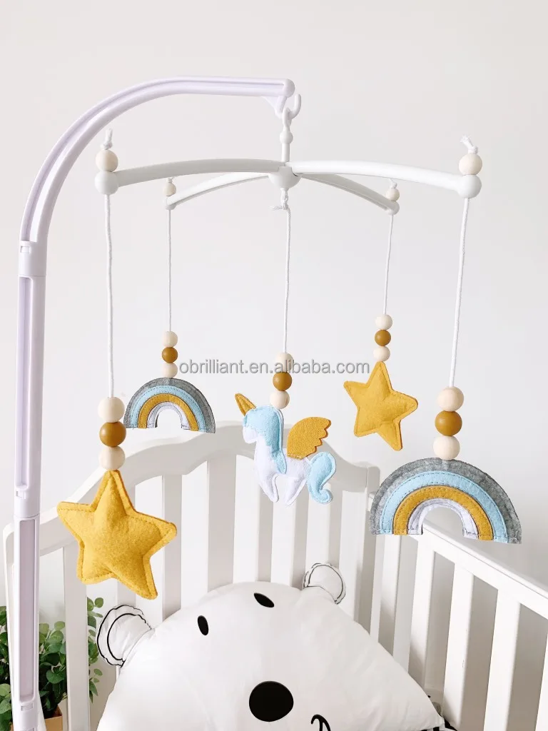 Mobile En Bois Avec Feutre Pour Bebe Fait A La Main Berceau Dessin Anime Jouets Pratiques Pour Cadeaux De Fete Prenatale 1 Piece Buy Feutre Animale Lit Suspendu Mobile Feutre Lit Bebe Mobiles Animaux Sentait Bebe Mobile En Bois