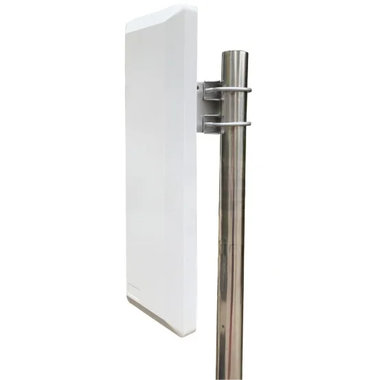 product high gain white 30mm thin 5ghz 16dbi sector mimo panel antenna 90 degree dual polarized sector antenna248-3