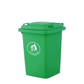 50 liter PE material cheap indoor 13 gallon trash can with lid