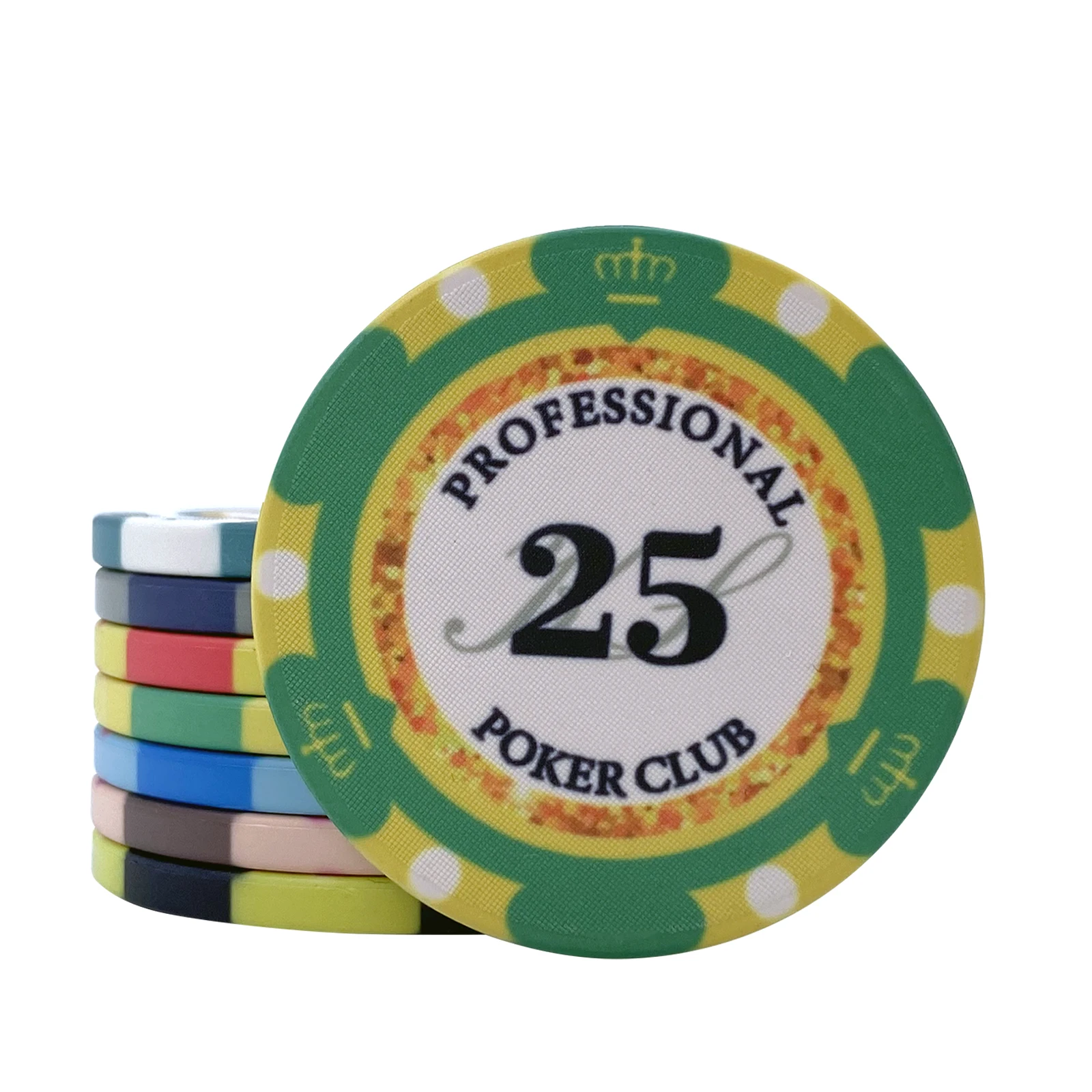 Custom 10g Ept Chips Set 39mm Poker Chips Wholesale 39mm Ceramic Poker