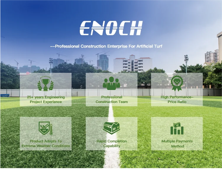 50mm Pile Height Artificial Grass with Easy Installation Soft Touch and High Tenacity for Football Fields