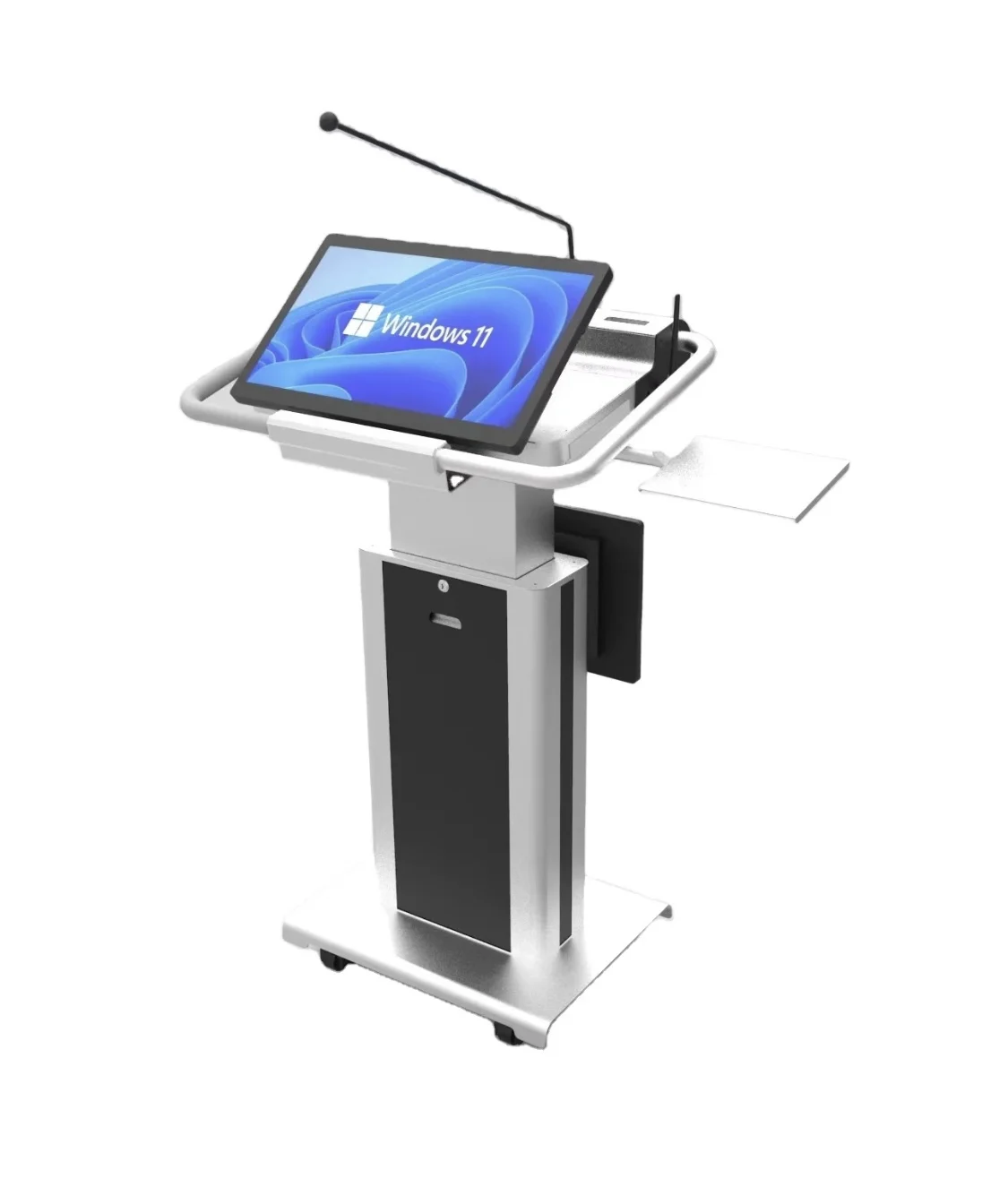 Digital Smart Podium Lectern School Audio Visual System Presentation ...