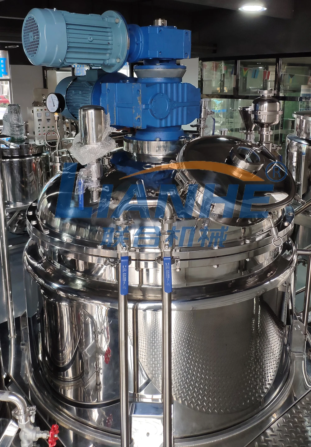 Гель для волос машина гель производственное оборудование небольшой лосьон смеситель косметическая