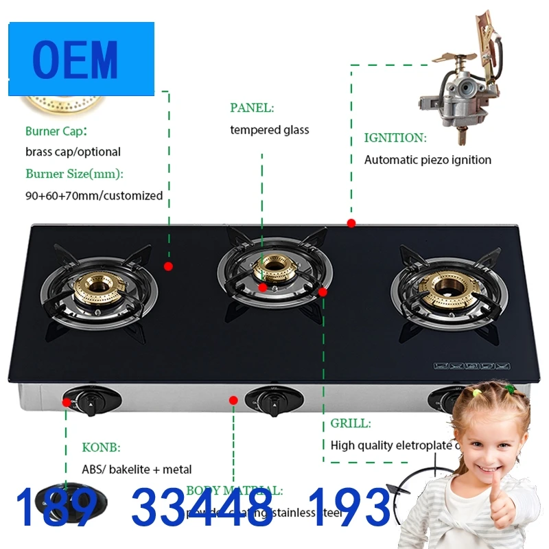 Liquefied Gas Stove Mini Single Stove Barbecue Cooking Card Oven Picnic