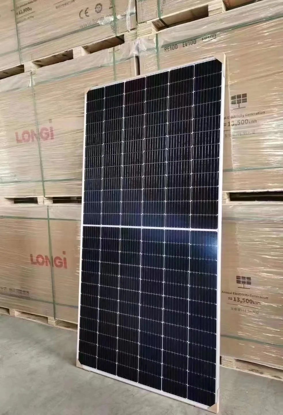 Longi Solar Hi Mo6 Lr5-72hth Mono Hpbc 580wp 585w 590w 595w 600w Solar ...