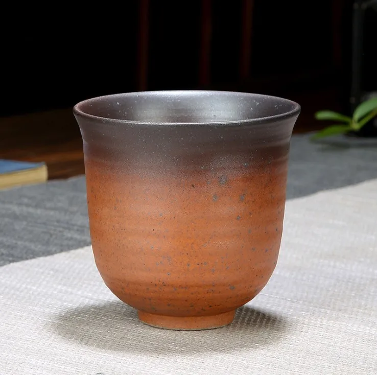 150毫升小象牙轮胎摇晃瓷器咖啡杯复古陶杯茶