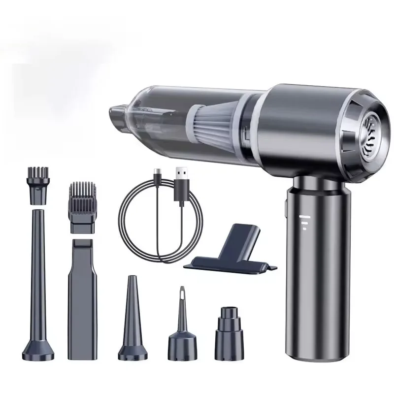 Новейший мини портативный очиститель клавиатуры аккумуляторная батарея беспроводной ручной пылесос с электрической воздуходувкой