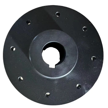 Customized Ventilation System HVAC Impeller Flange Cast Iron Aluminum Shaft Disk Bolt on Hub for Industrial