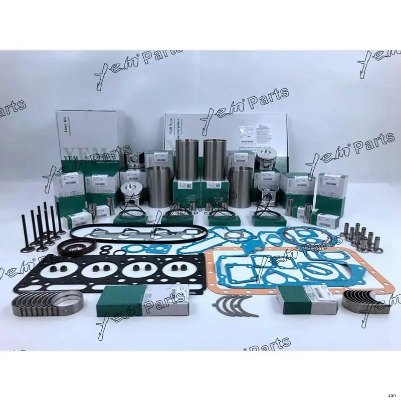 V2003 Overhaul Kit With Valves for Kubota Engine Rebuild Kit