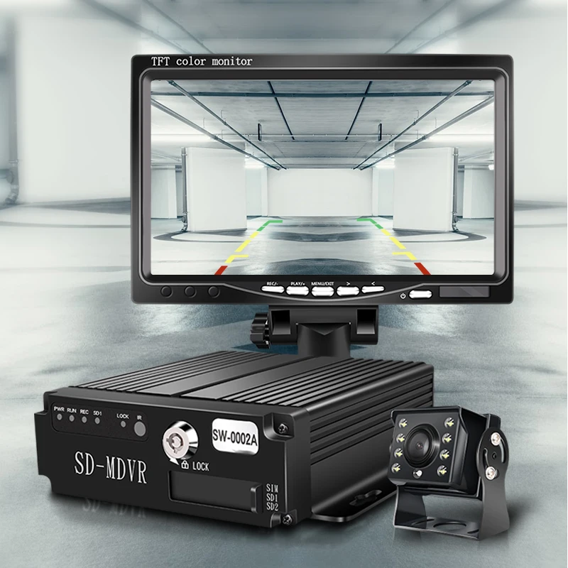 High Definition Backup LED Camera 360 CCTV DVR Camera Bus Truck Security Camera