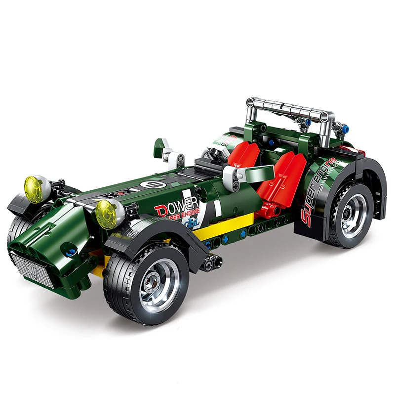 Горячая Распродажа! Сделай Сам Строительная автомобиль блок игрушки с выдвижной ручкой для Функция записи: 12 видов стилей вашей