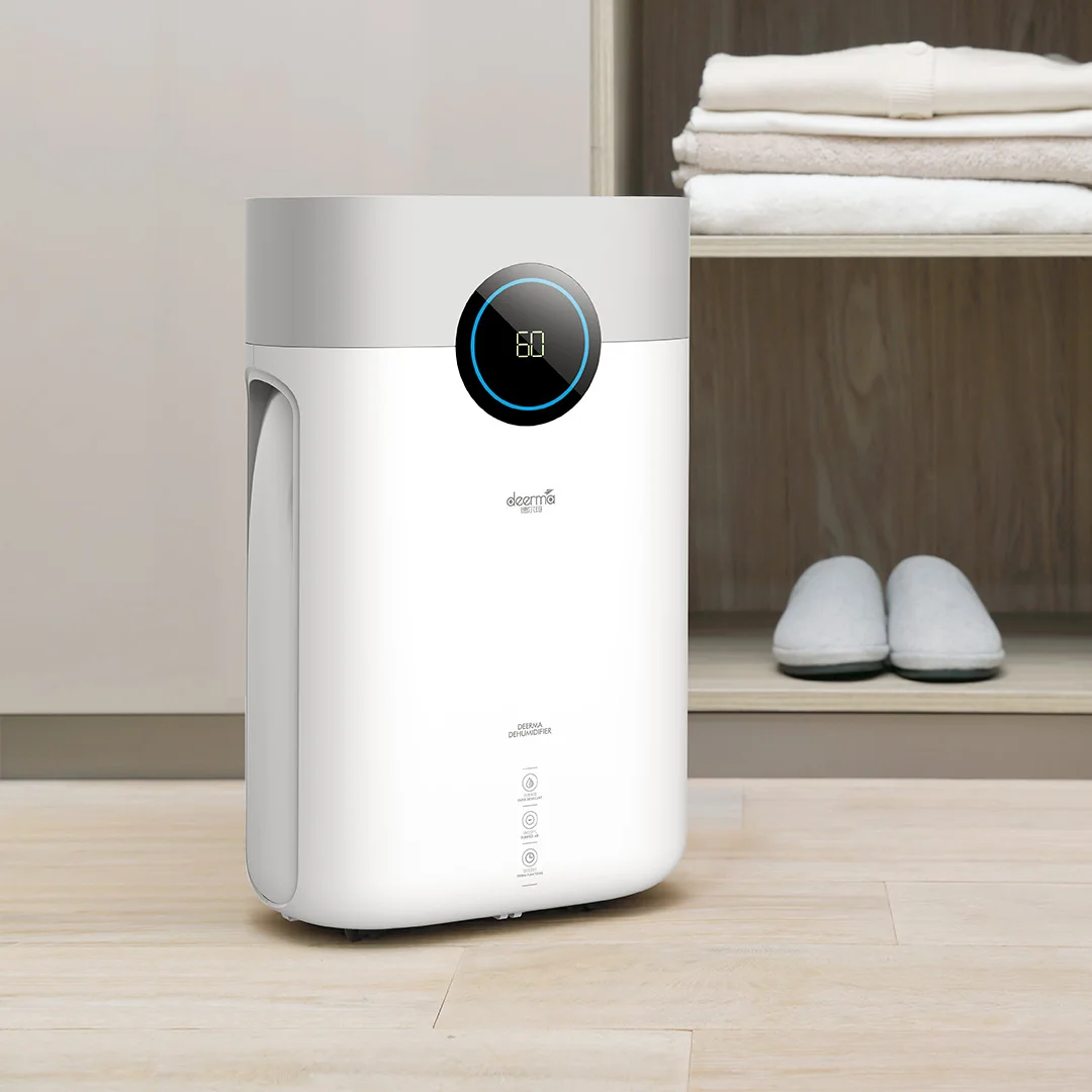 Deerma Dehumidifier DT16C Portable Touch Control LED Display for Home or Office
