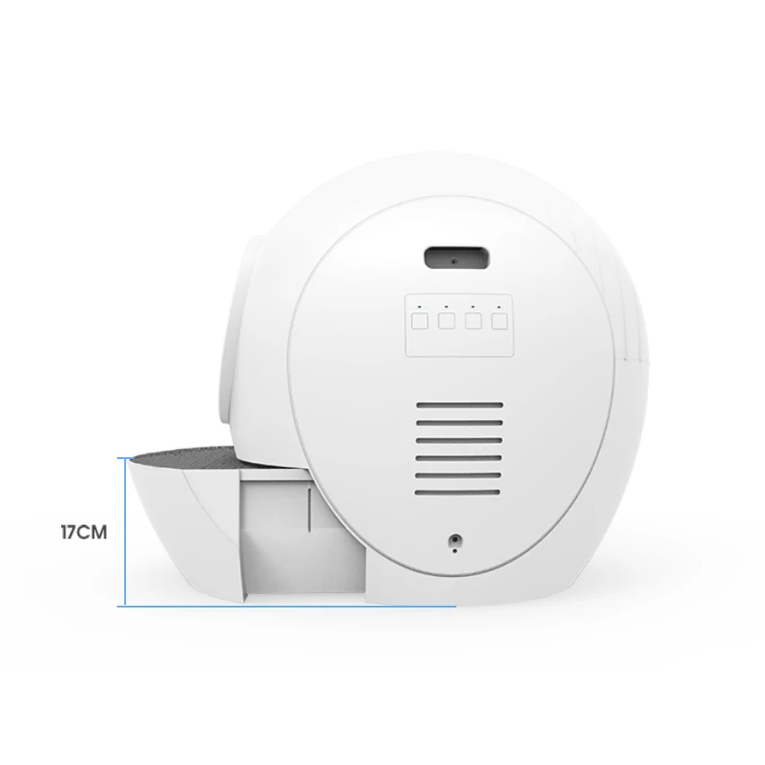 semi automatic litter box