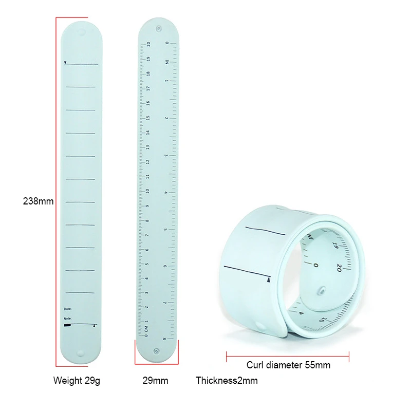 Silicone Memo Wrist Band, Waterproof Slap Bracelets Wrist Strap Waterproof Reusable Writable Erasable Wrist Strap Wearable Memo/