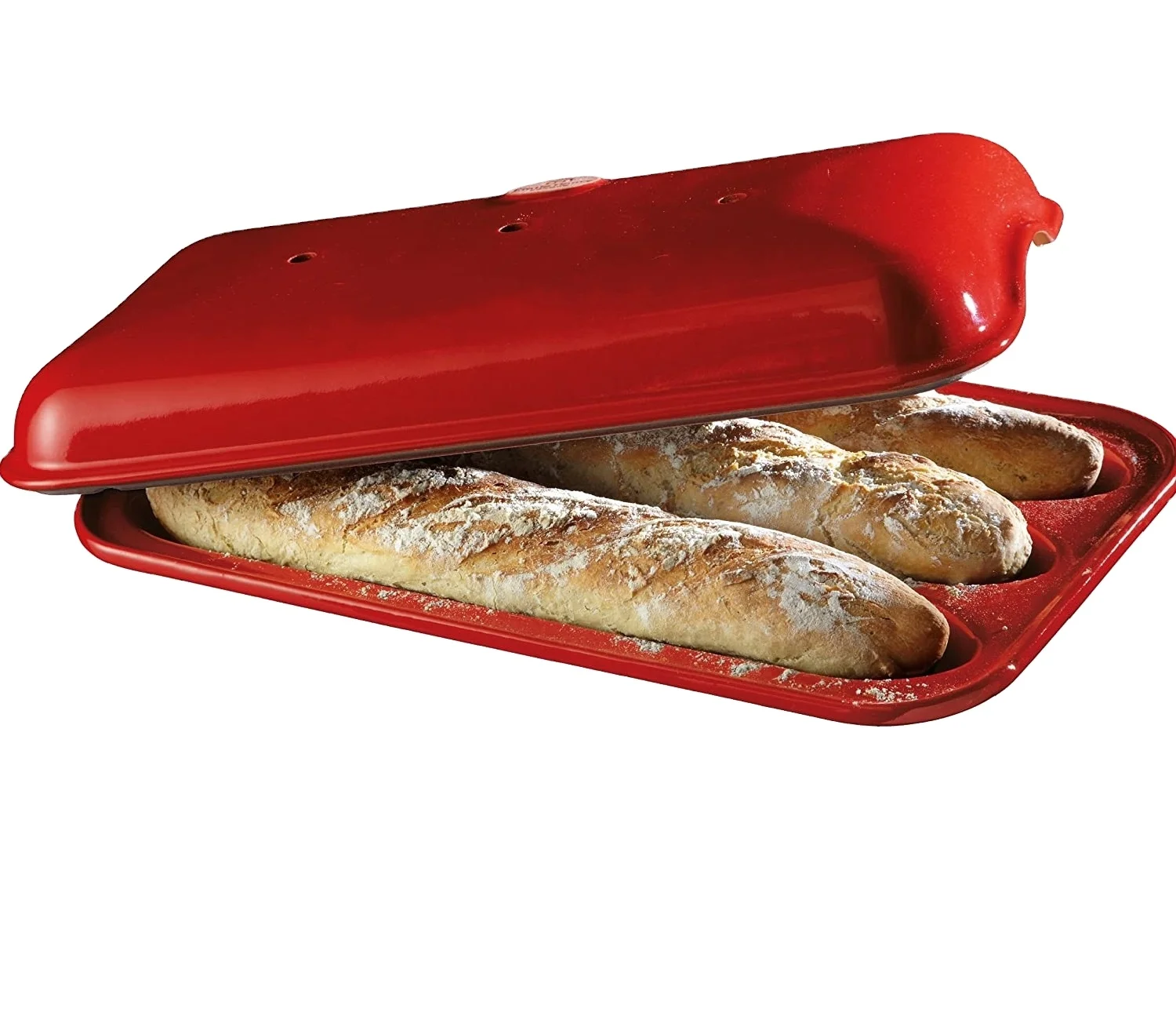 Baguette Baker with Lid Baguette Pan French Bread  Baking Set Bakeware  Pans for Cake Baking Pan Bakeware