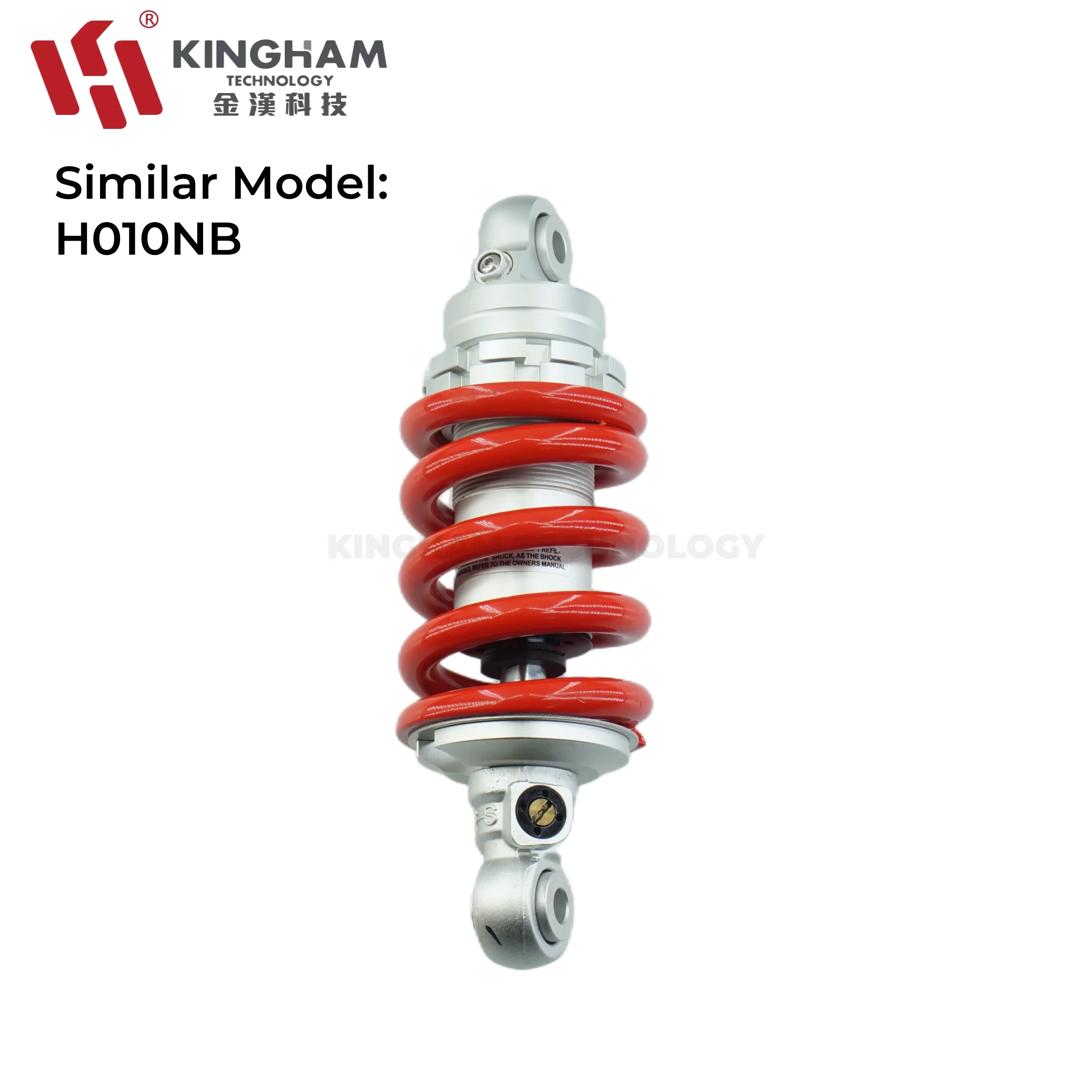 Подгонянный ЧПУ KINGHAM Регулируемый для YAMAHA LC135 Y15 HONDA RS150 WINNER150 Подвеска Мотоцикла 205 мм задний амортизатор