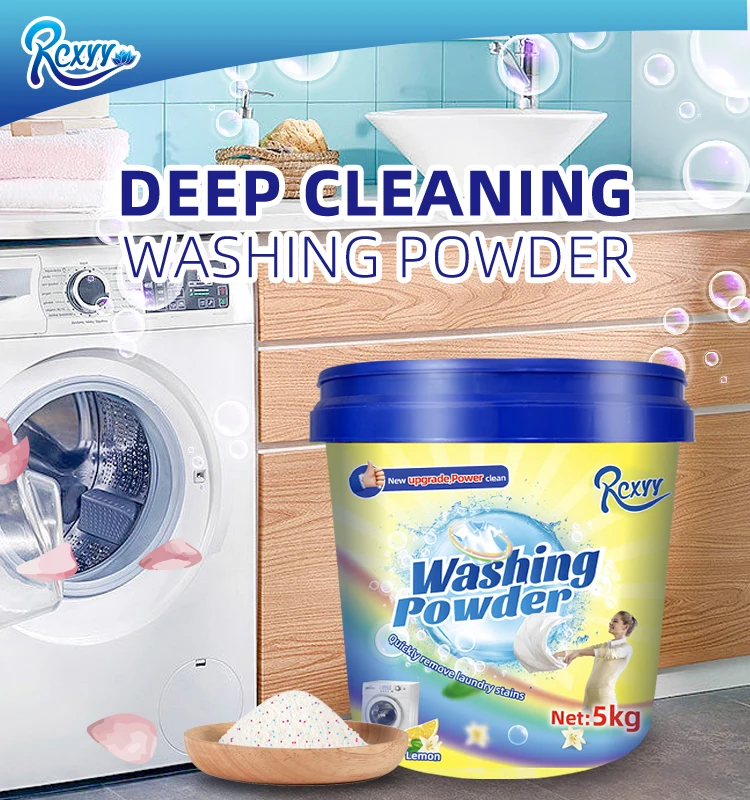 New product 5kg New Formula High Quality Bucket Washing Powder