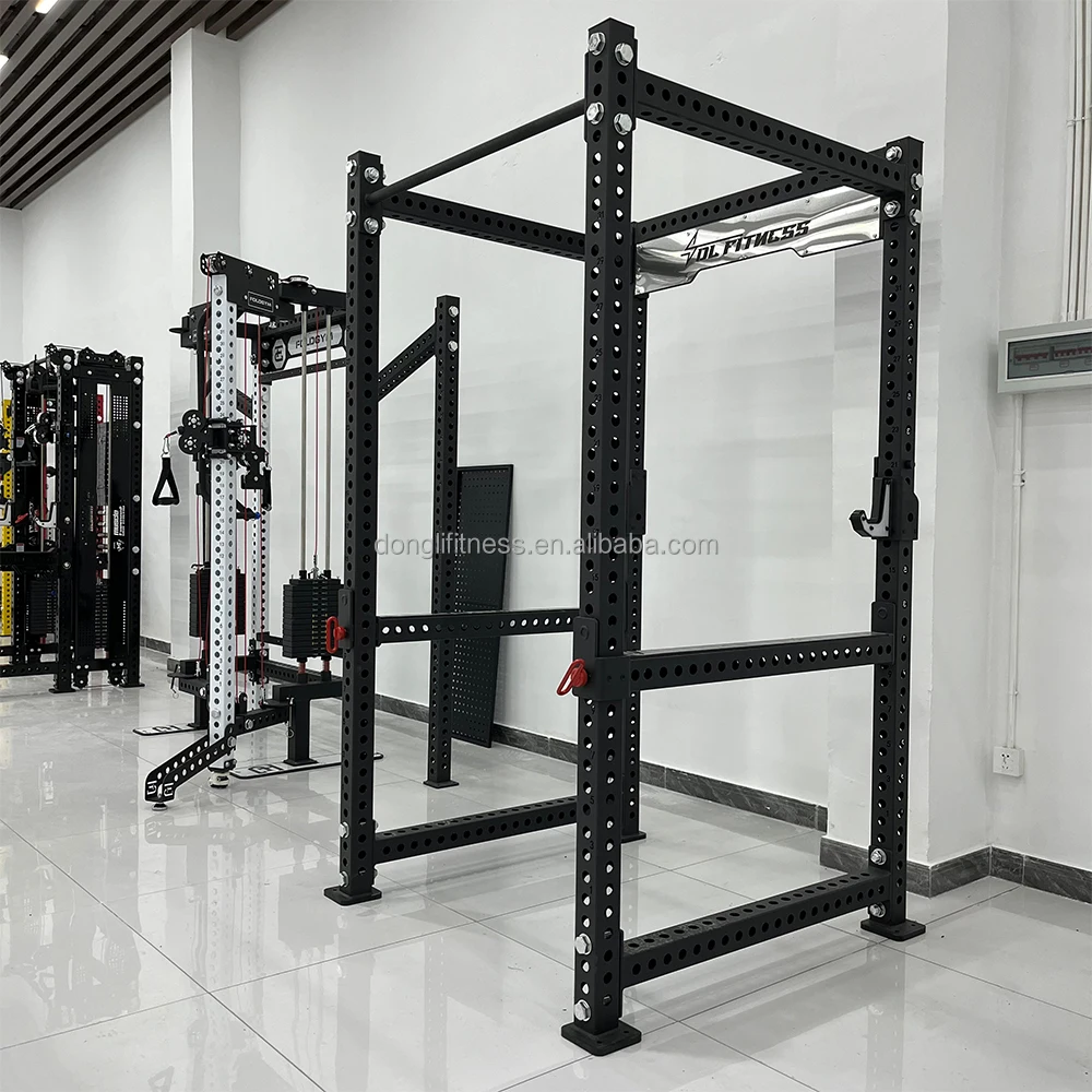 スミスマシン多機能トレーニング機器ステンレス鋼カスタムロゴ家庭用