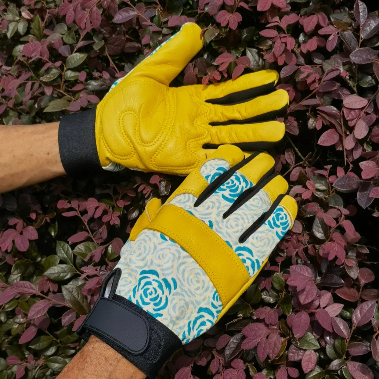 lambskin gardening gloves