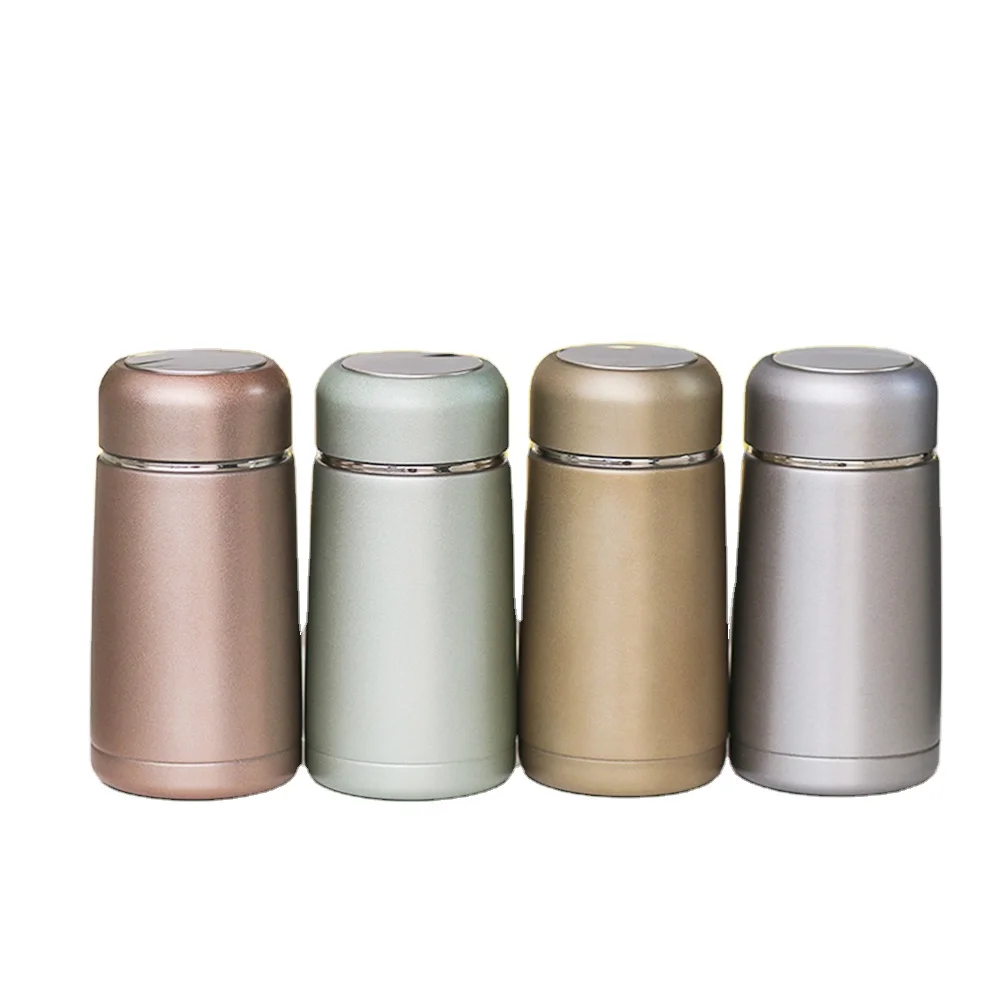 wholesale double wall insulated thermos bottle with tea infuser