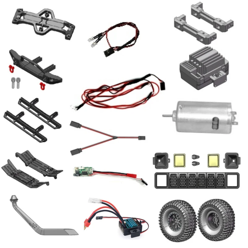 Игрушечные запчасти. Power Kit for electrical Tracing.