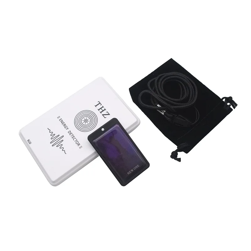 Terahertz Chip New Me Card with Bag Cord Negative Ions Card Bio Energy Quantum Terahertz Energy Nume Card