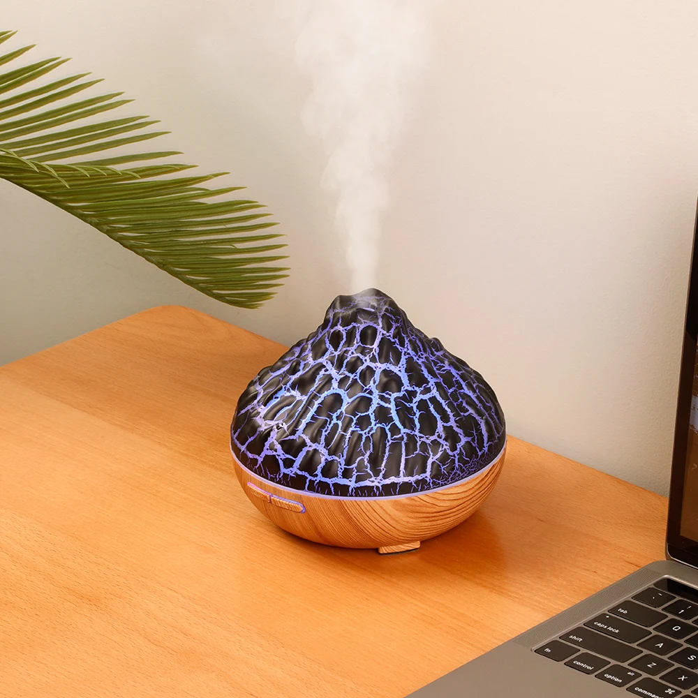 Flame Defuser Humidifier Diffuseur Hunmidifier Difusor Eruption Effect Volcano Aroma Diffuser