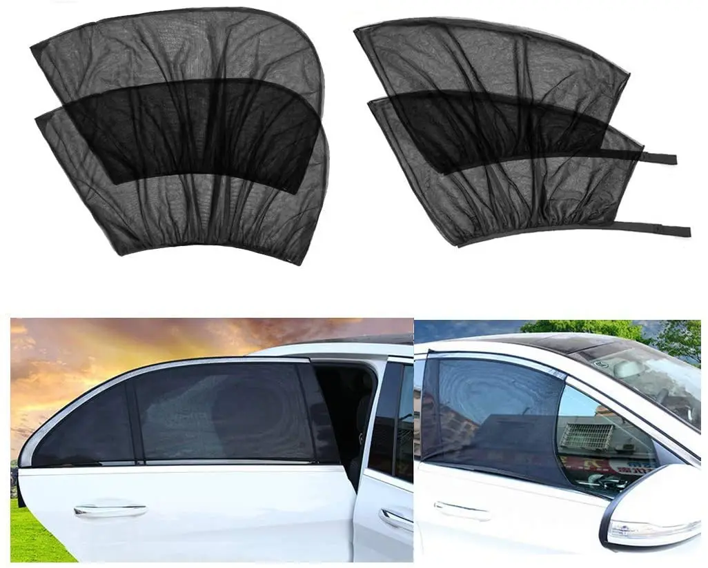 Keeps Your Vehicle Cool Car Mosquito Net Curtains Breathable Mesh Car ...