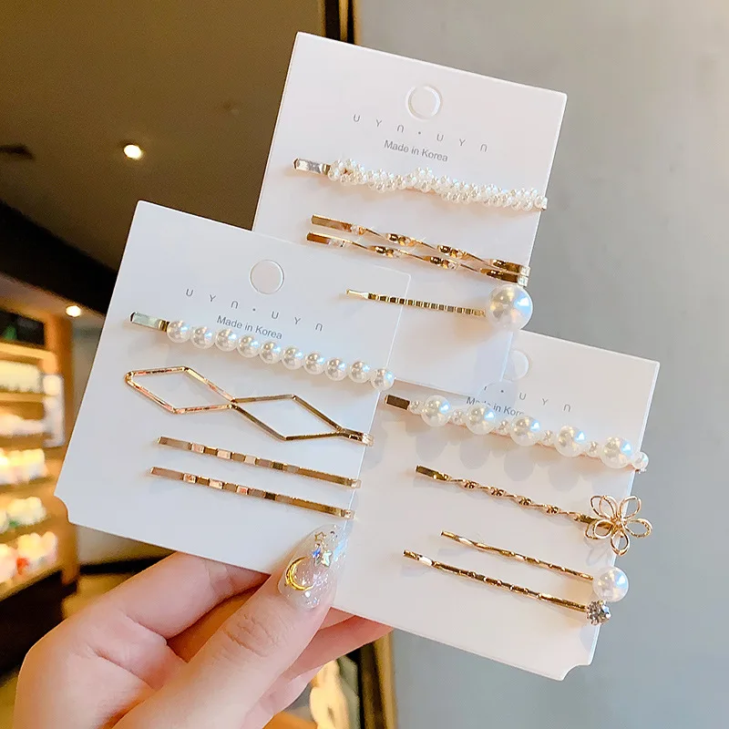 Женская однолинейная заколка для волос