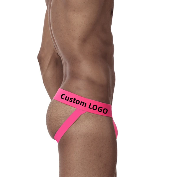 Custom Mens Logo Nanning Patongarment Jock Strap Underwear Jockstrap
