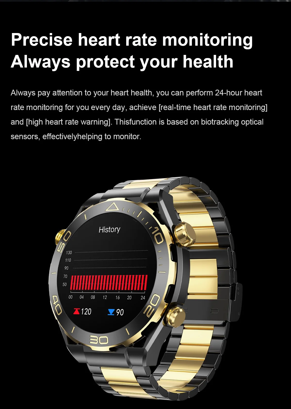 Z91 Pro Max Smartwatch - Luxury Reloj with BT Touchscreen