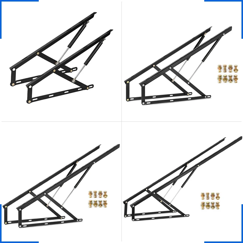 Bed Frame Fittings Pneumatic Hydraulic Storage Wall Bed Lift Up