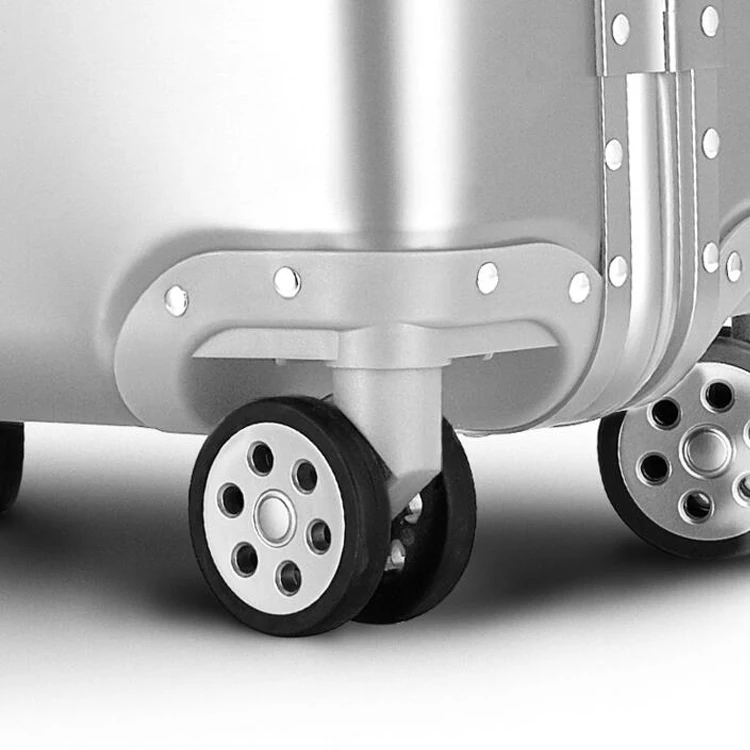 Новинка; Стильная одежда; Партия из 20 дюймов чемодан комплекты 100% алюминиевого сплава Багажник На Крышу для ручной клади багаж для путешествия