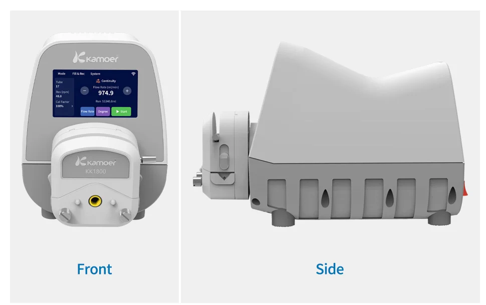 Kamoer UIP-WIFI-E 1500ml/min High Flow Rate Touch Screen Foot Switch Support Smart Dispenser Peristaltic Pump Machine