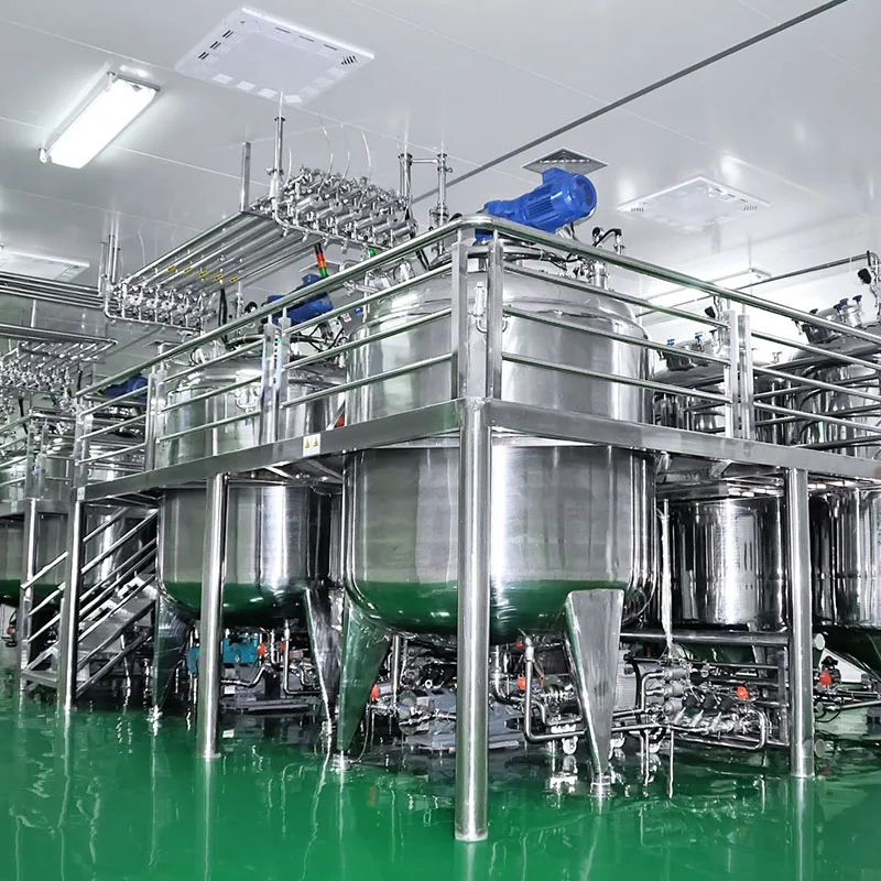 GMP Quality Machine Factory Liquid Soap Blender Liquid Washing Homogenizing Mixer