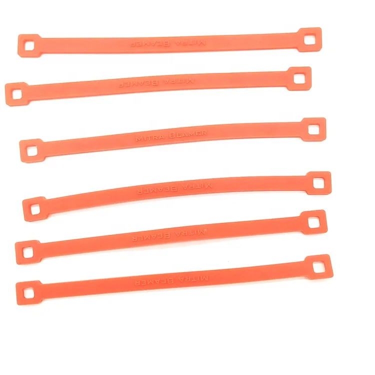 
Пользовательские прямые красные силиконовые резинки хорошего качества 