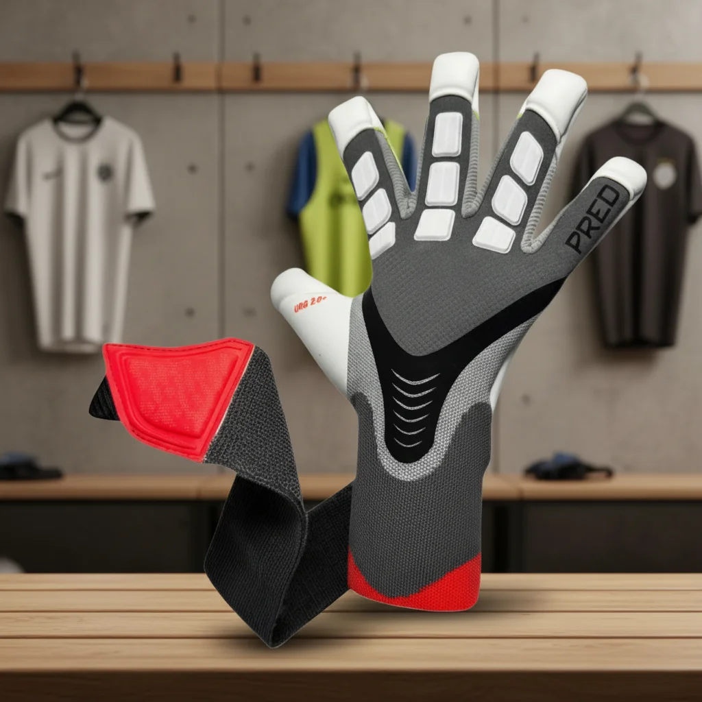 2026 NEW Wholesale Thickened Latex Goalkeeper Gloves for Men, Ideal for Football Trainin aperçu 5