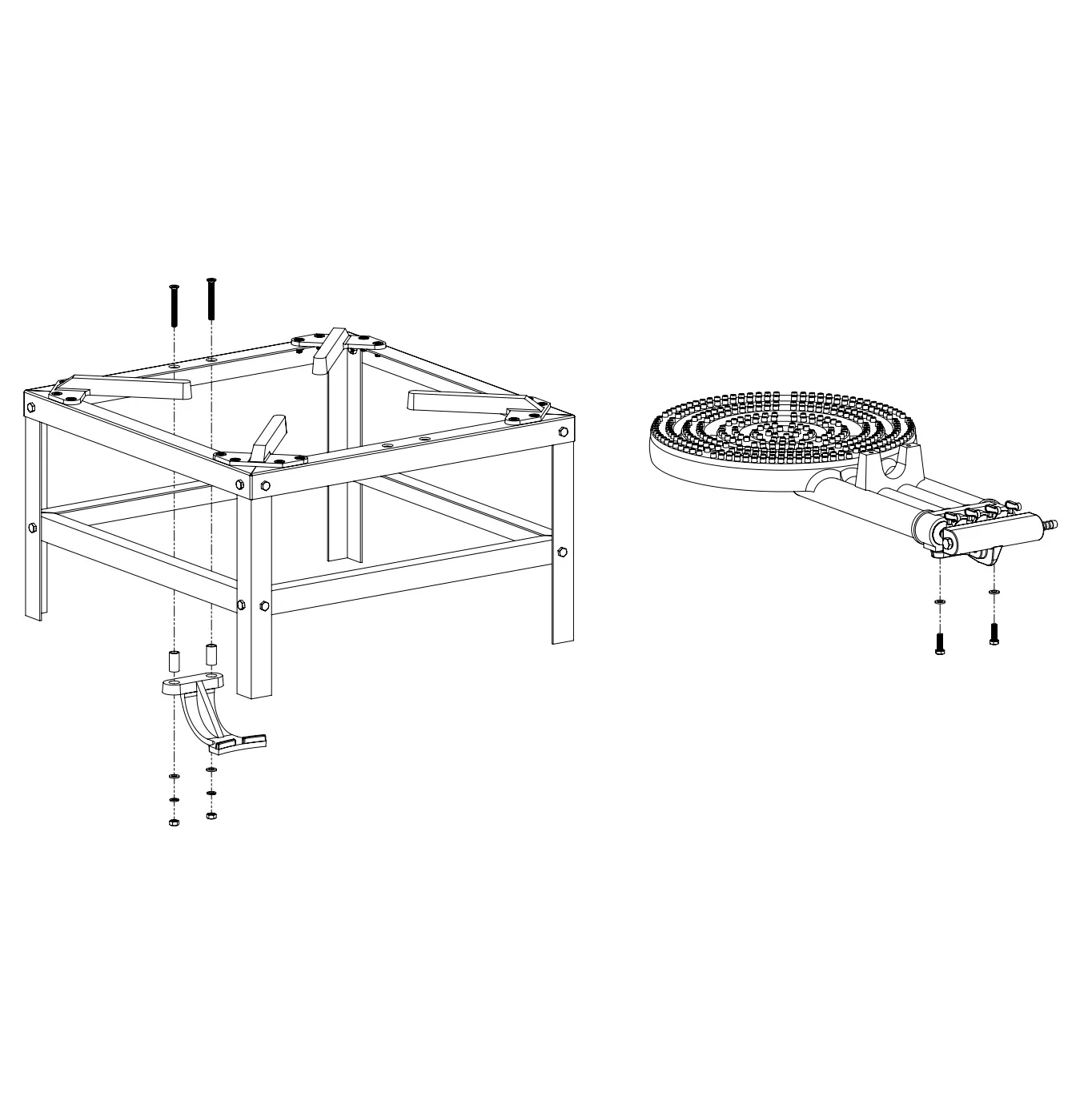 Hot Selling 4 Ring Commercial Household Cast Iron Gas Stove for Restaurant Home Hotel Outdoor 15.8KG