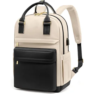 Custom logo Women Business Travel Anti Theft Slim Durable Waterproof 15.6Inch Laptop Bag  Office Computer Bag Laptop Bac