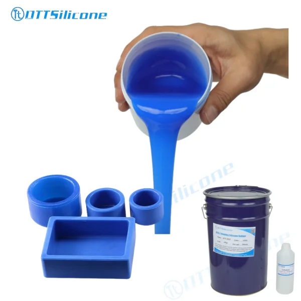 2024 Free Sample Tin-cured silicone rubber for mold making RTV-2 Silicone Rubber