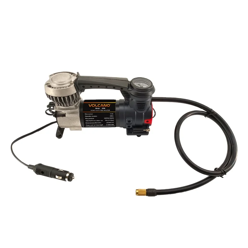 Automatic Charging Electric Mini Digital Portable Tyre Inflator Car SUV Off Road Air Pump Compressor Tire Inflators 12V VOLCANO