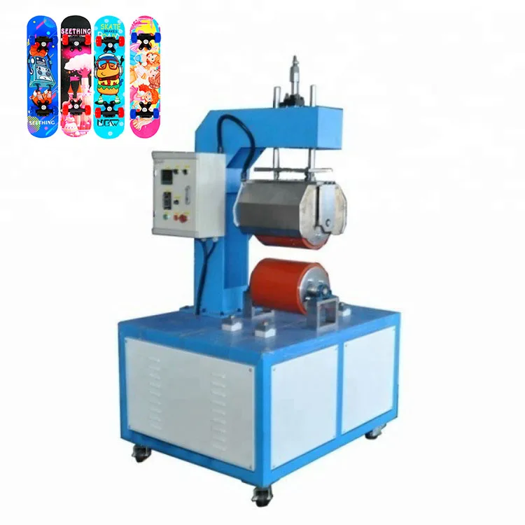 Wholesale heat press printing machine for Skateboard ski board fingerboard  heat transfer film label Press Machine From